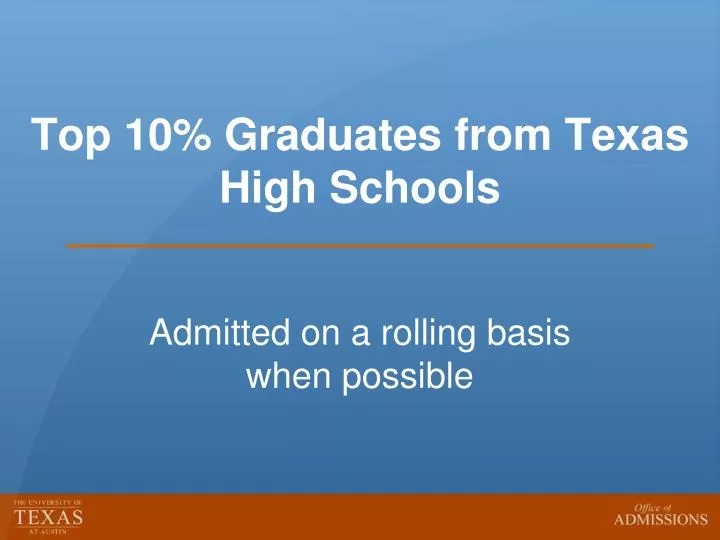 top 10 graduates from texas high schools n.