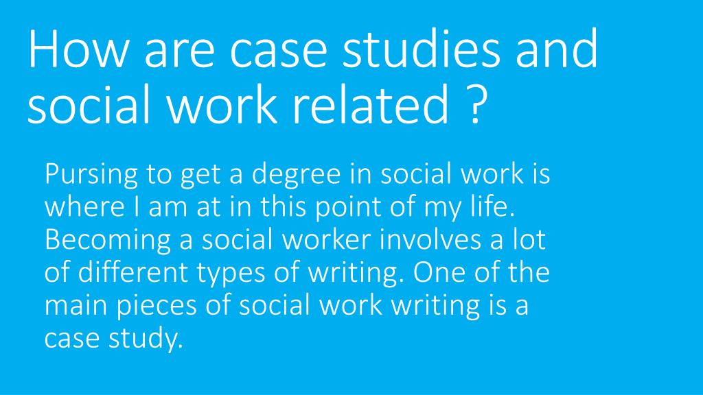 case study social work