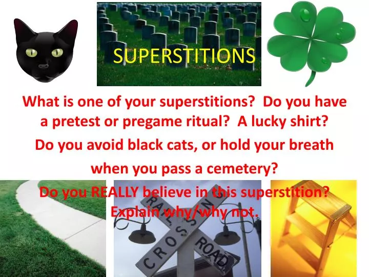 superstition ppt presentation download