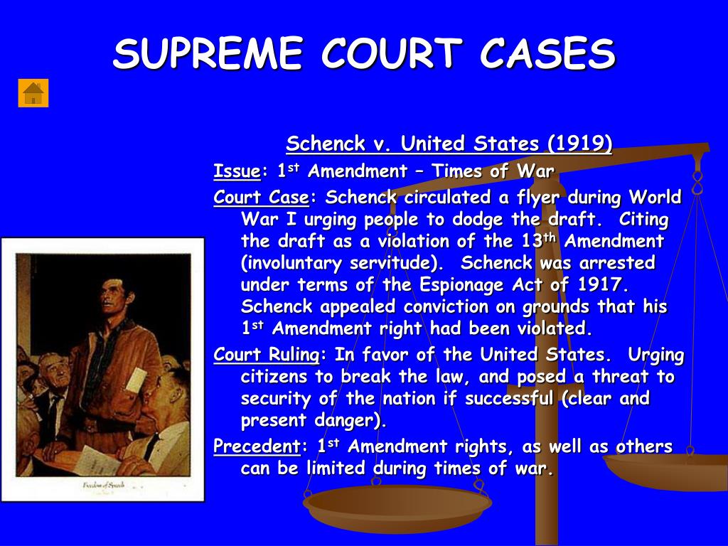 PPT SUPREME COURT CASES PowerPoint Presentation Free Download ID 