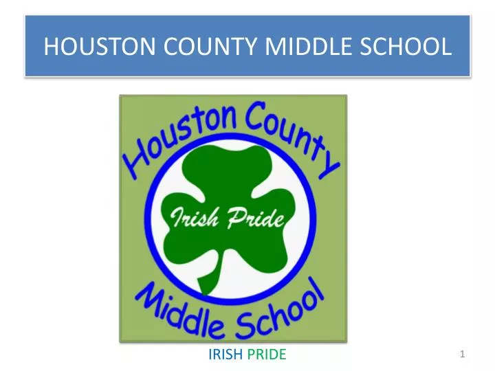 PPT HOUSTON COUNTY MIDDLE SCHOOL PowerPoint Presentation, free