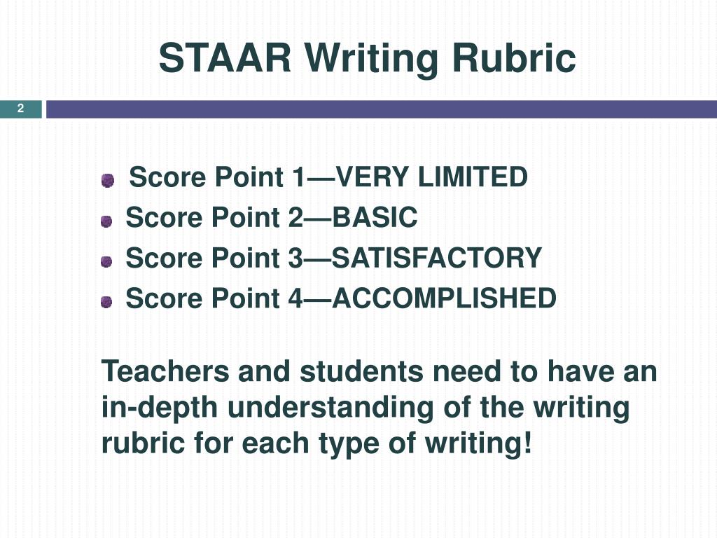Staar R Writing Paper PPT - Victoria Young Director of Reading, Writing, and Social Studies ...
