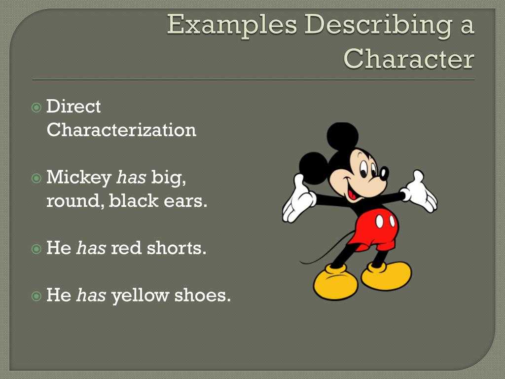 Ppt Direct Vs Indirect Characterization Powerpoint Presentation Free Download Id