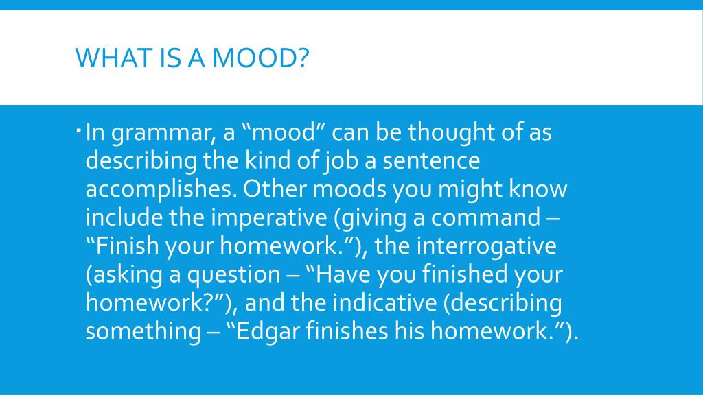 Ppt Subjunctive Mood Powerpoint Presentation Free Download Id2511246 