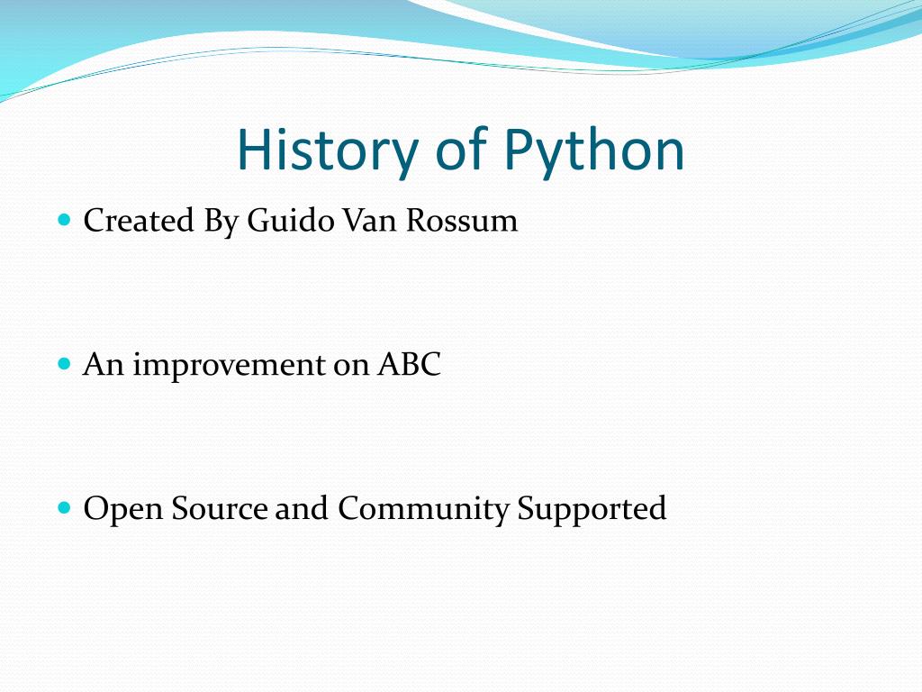 Python 3000 (PyCon, 24-Feb-02007) Guido van Rossum - ppt download