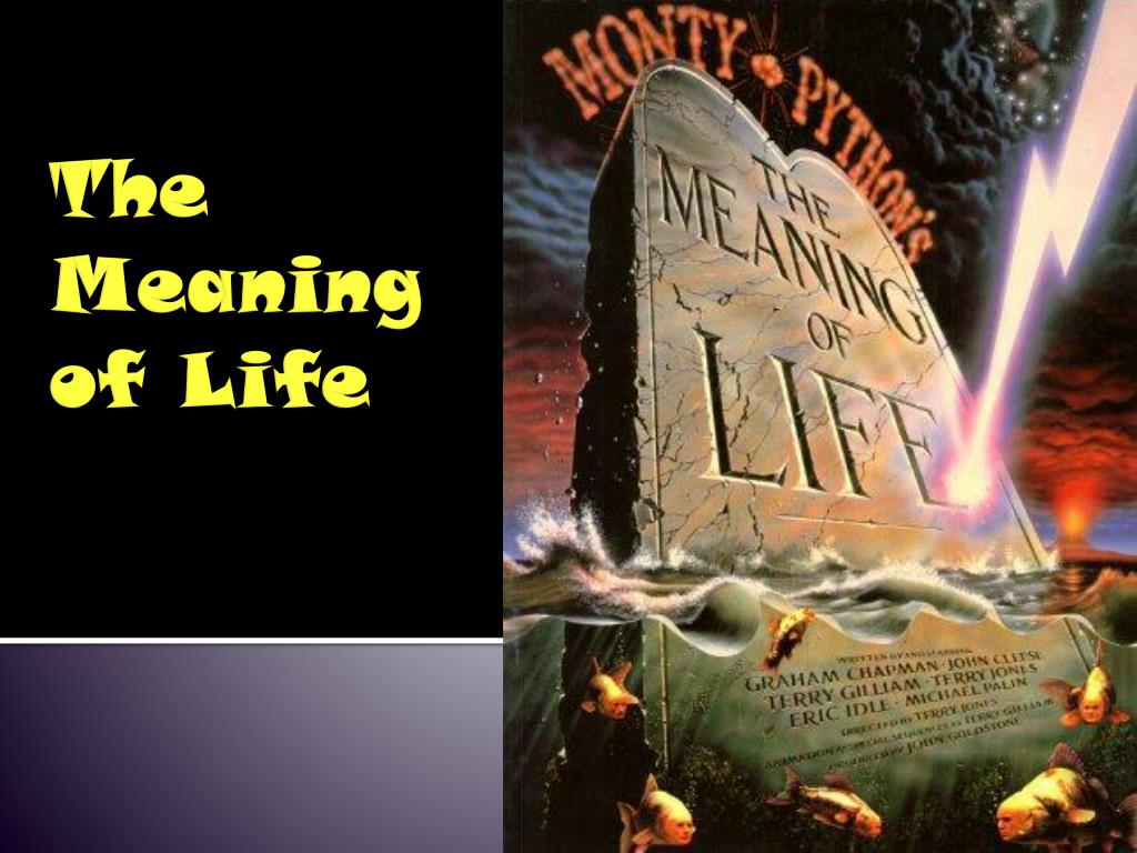 meaning of life presentation