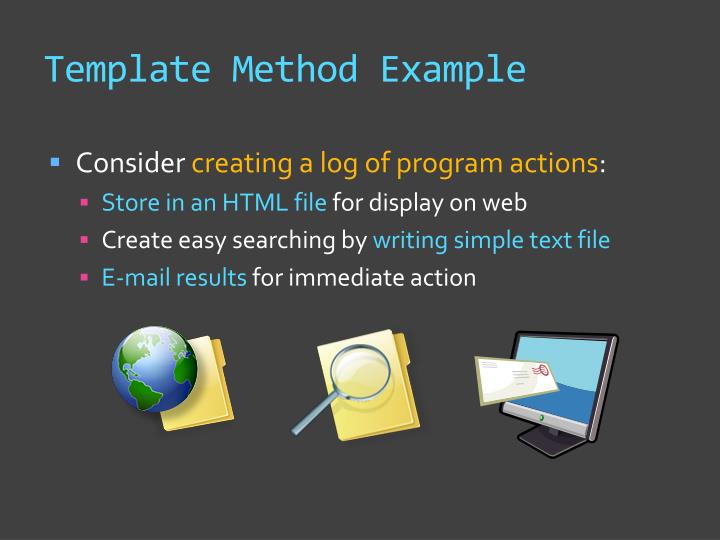 PPT Lecture 30 Template method Implementation PowerPoint