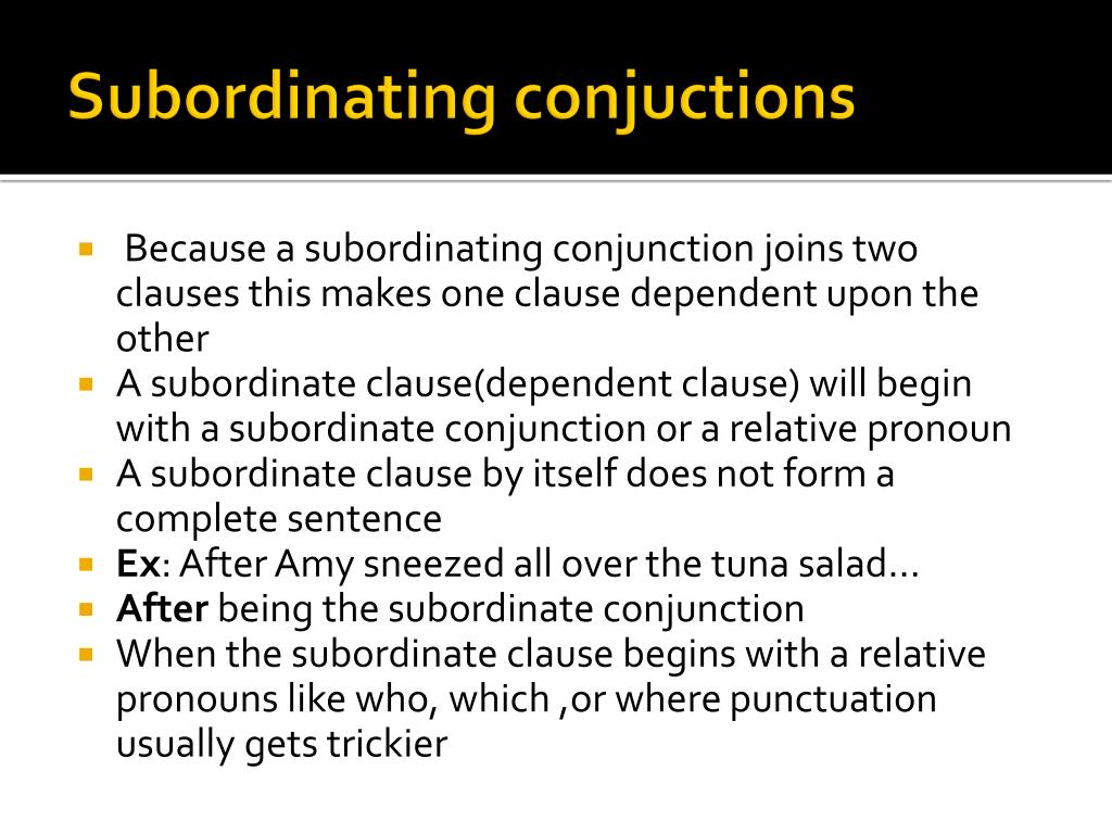 Subordinating conjunctions. Subordinate Clause conjunctions. Coordinating and Subordinating conjunctions. Conjunctions ppt.