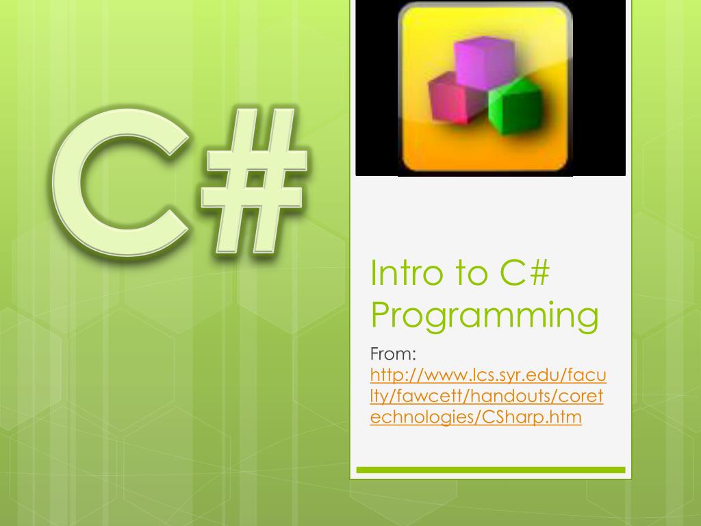 Ppt intro to c programming powerpoint presentation free download