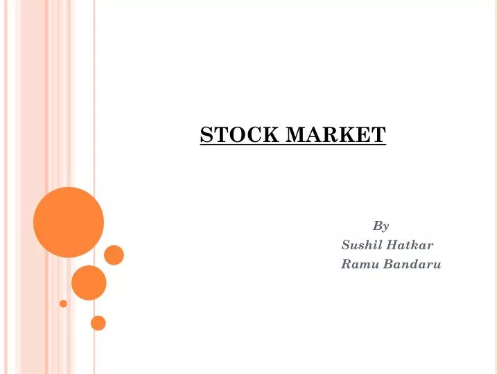 stock market n.