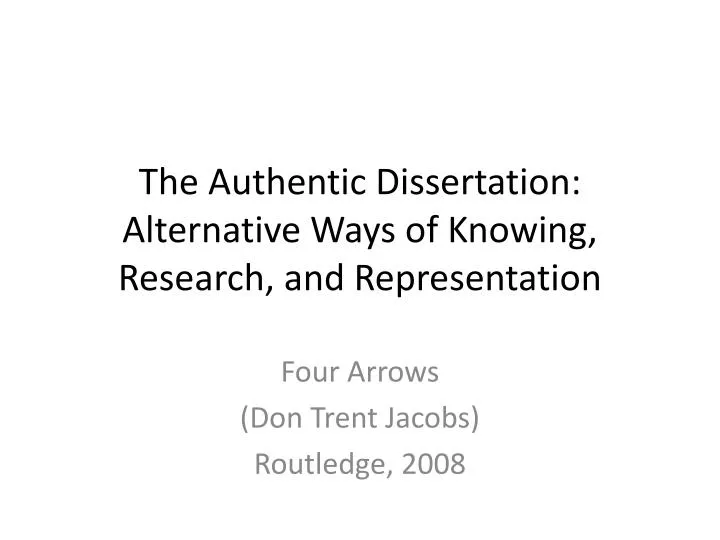 The authentic dissertation 05 image
