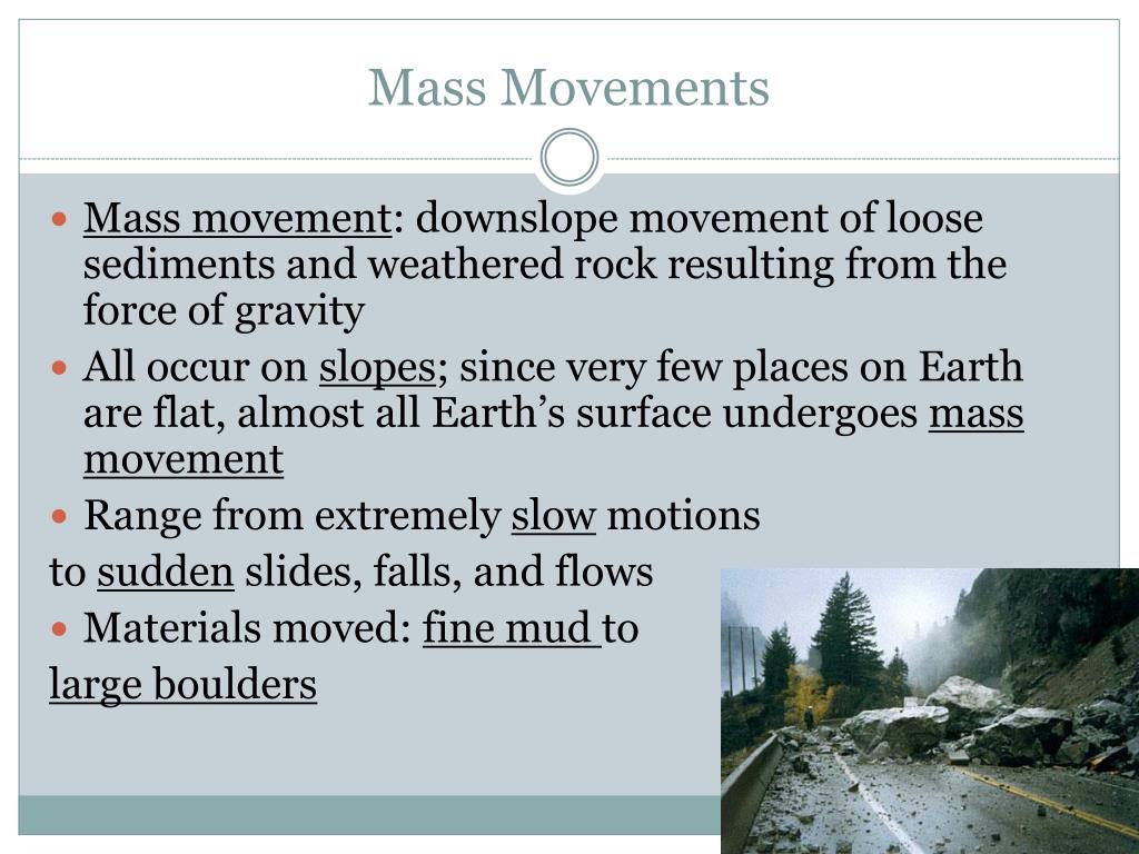 what is hypothesis of mass movement