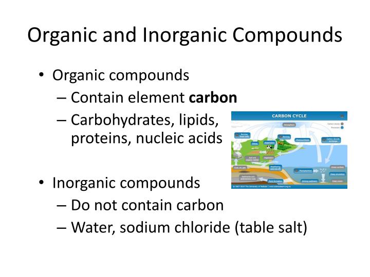 what is inorganic matter what is inorganic matter