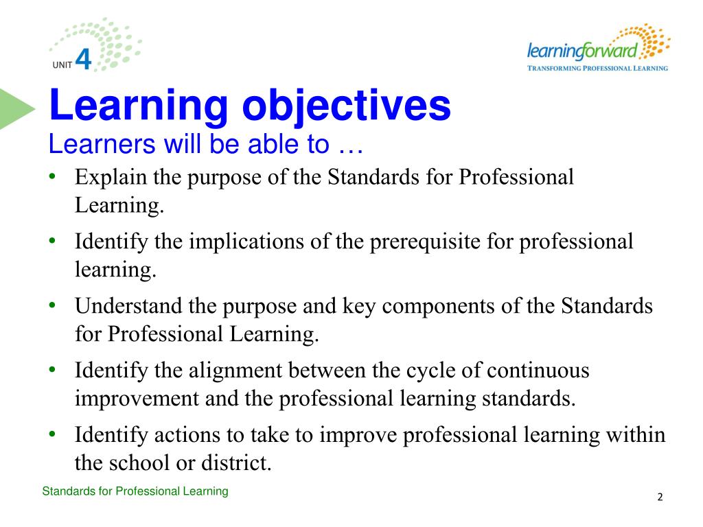 PPT - Introduction to the Standards for Professional Learning ...