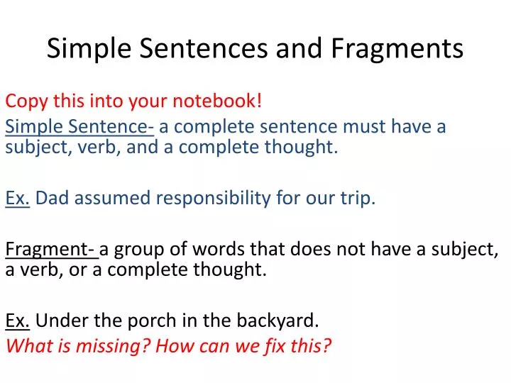 ppt-simple-sentences-and-fragments-powerpoint-presentation-free