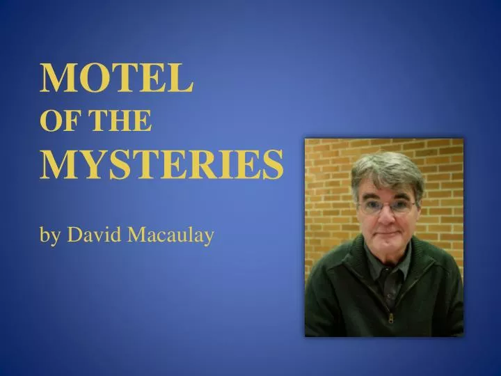 motel of mysteries motel of mysteries