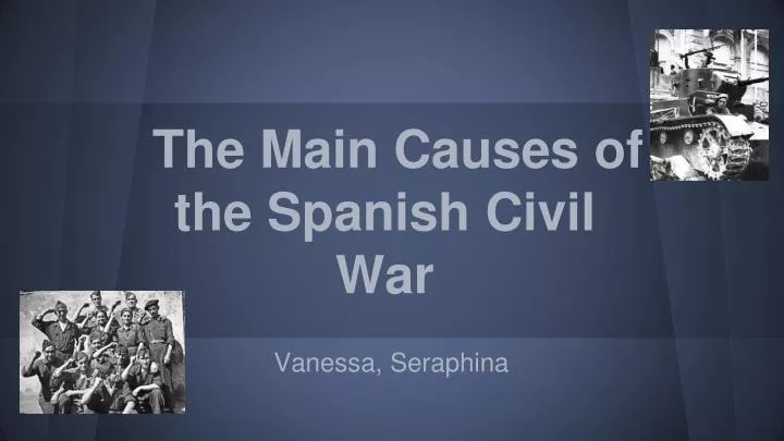 causes of spanish civil war essay