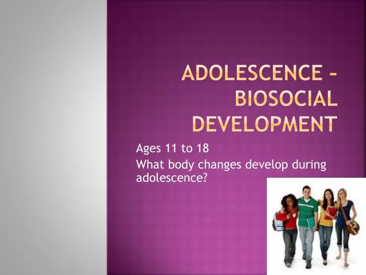 Ppt Adolescence Biosocial Development Powerpoint