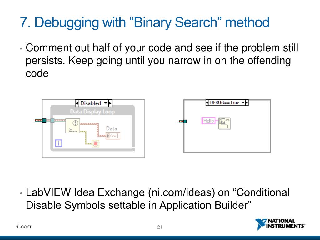 PPT - LabVIEW Debugging Techniques To Find And Squash Software Bugs ...