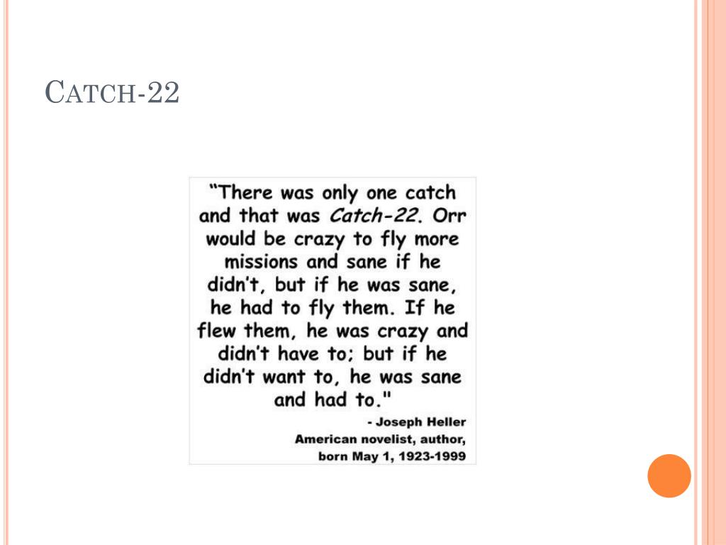 catch 22 meaning catch 22 meaning