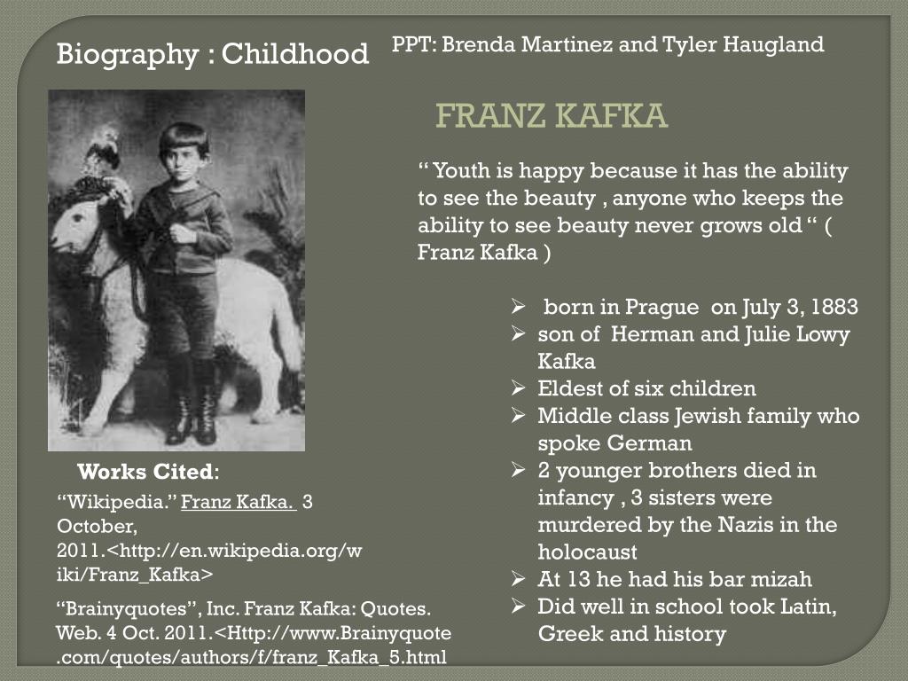 franz kafka biography franz kafka biography