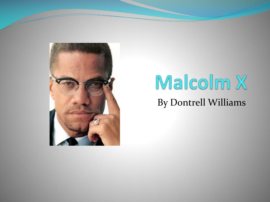 presentation on malcom x