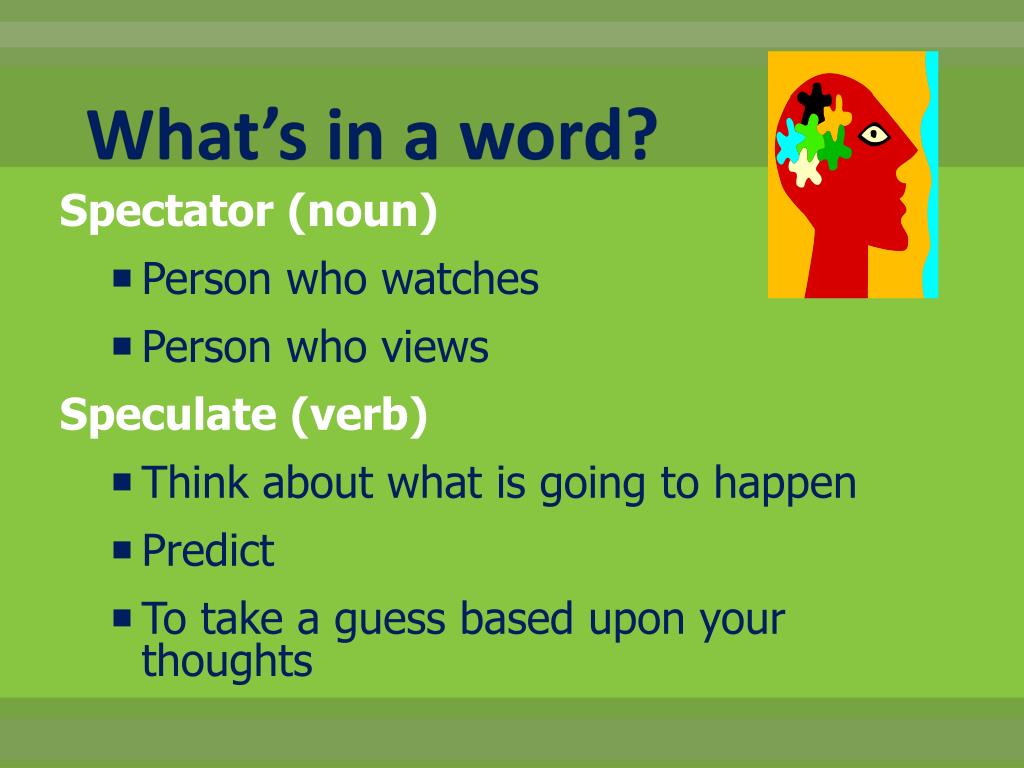 PPT Speculate …and Define? PowerPoint Presentation, free download