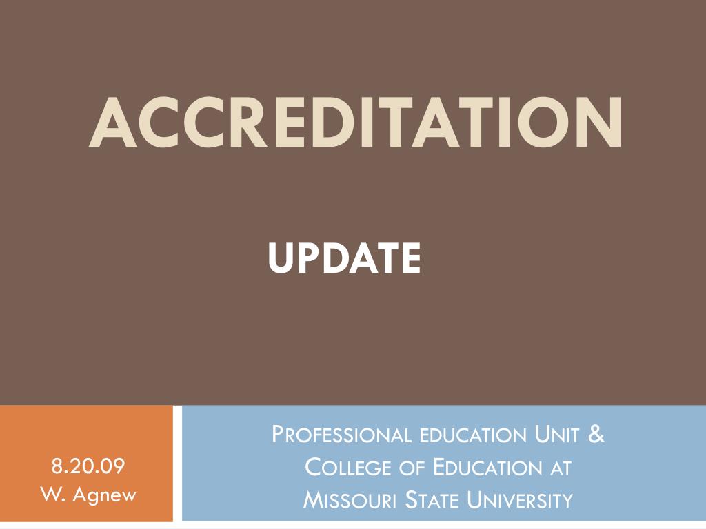 presentation college accreditation