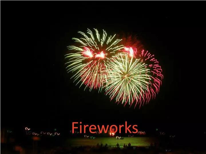 fireworks n.