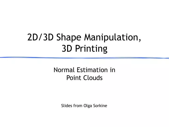 2d 3d shape manipulation 3d printing n.