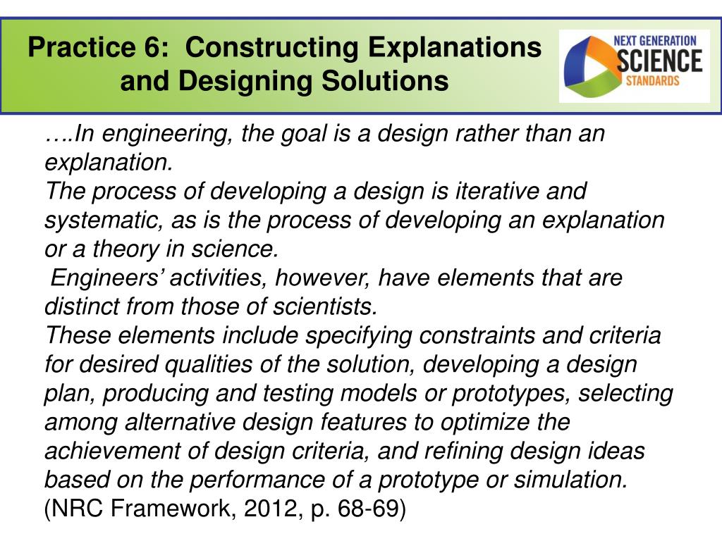 PPT The Next Generation Science Standards 4. Science and
