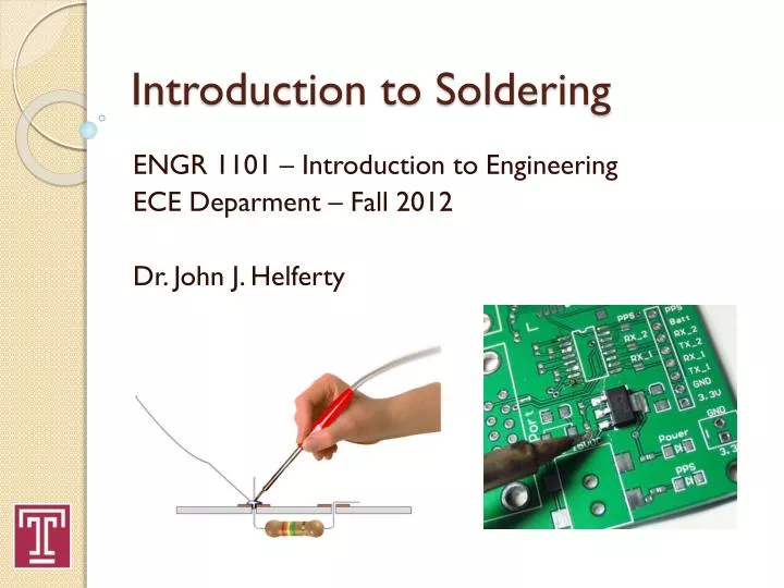 introduction to soldering n.