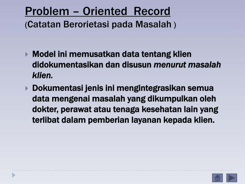 Ppt Model Dokumentasi Keperawatan Powerpoint Presentation Free Download Id 2529755