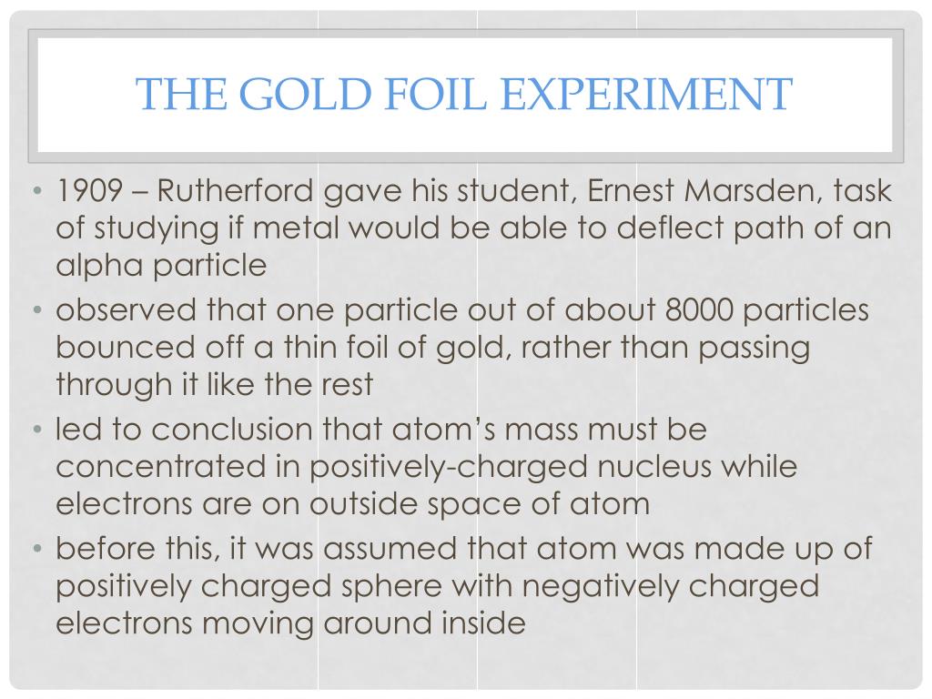 rutherford experiment conclusion rutherford experiment conclusion
