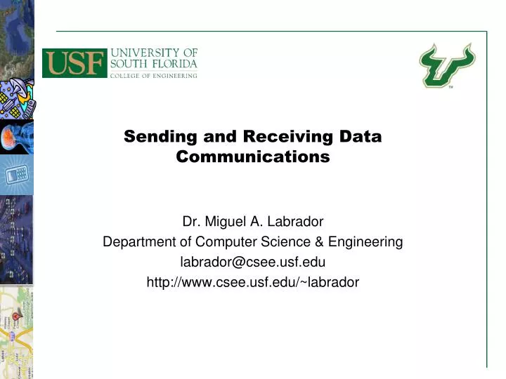 Sending And Receiving Data