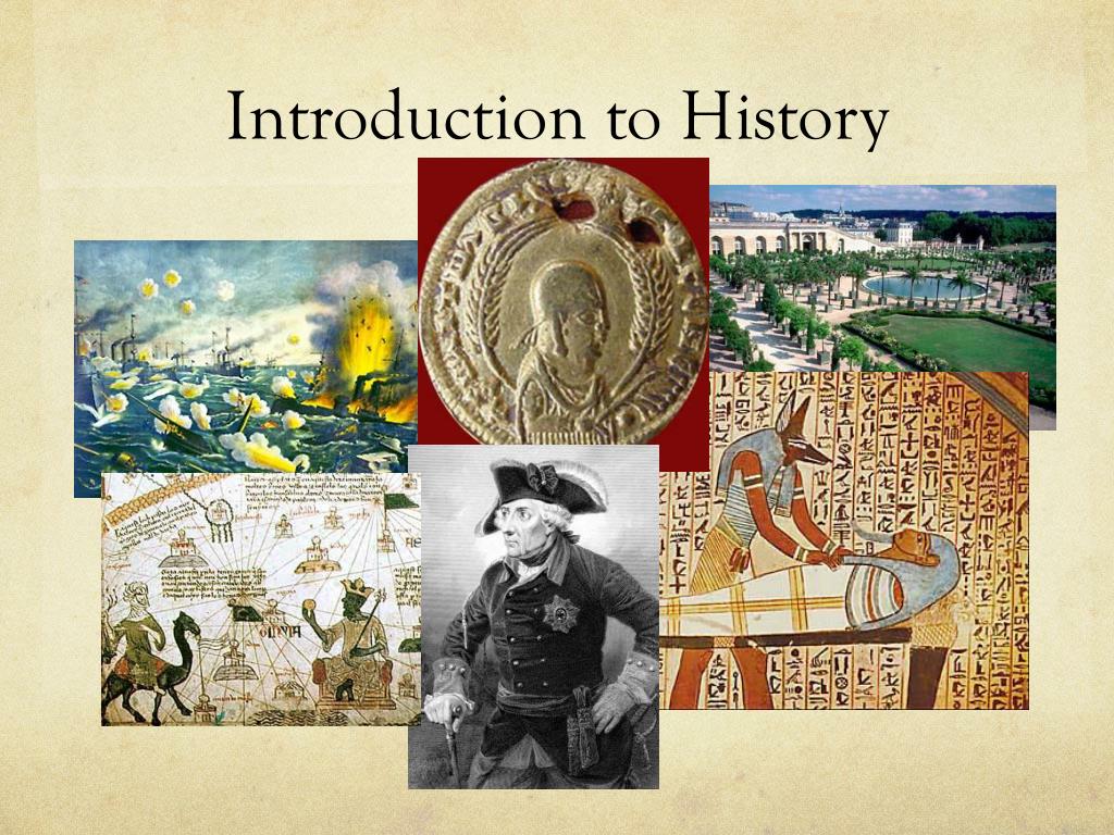 a presentation on history
