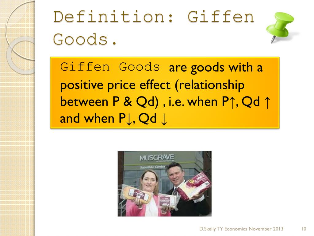Giffen Good Definition: History With Examples
