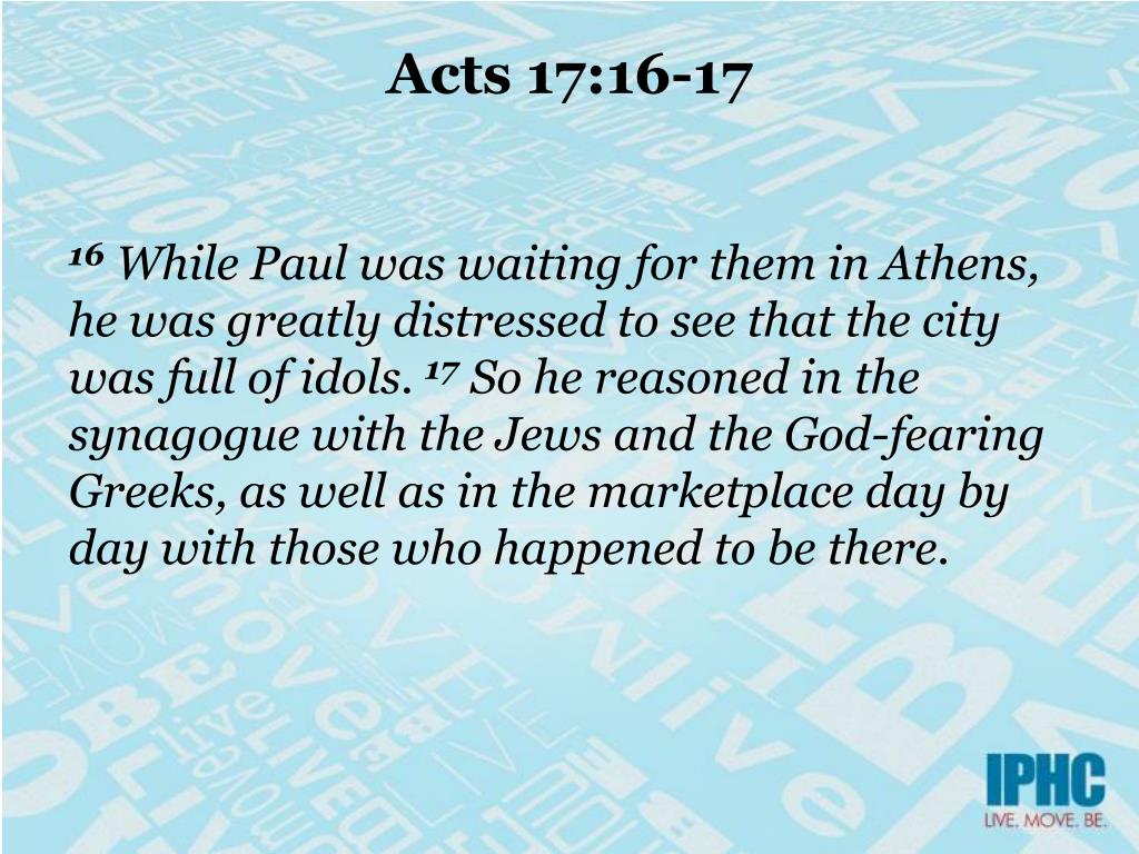 PPT - Acts 17:16-17 PowerPoint Presentation, free download - ID:2531620