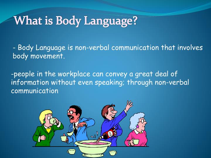 presentation about body language ppt