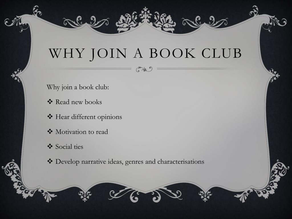 PPT - THE BOOK CLUB PowerPoint Presentation, free download - ID:2534272