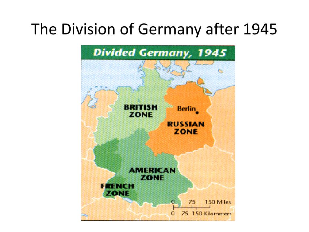PPT - The Division of Germany after 1945 PowerPoint Presentation, free  download - ID:2534672