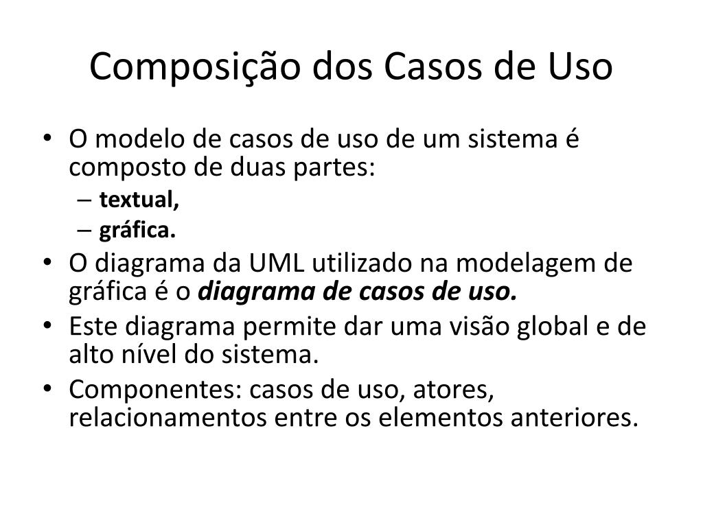 Especificação de Caso de Uso - ppt carregar