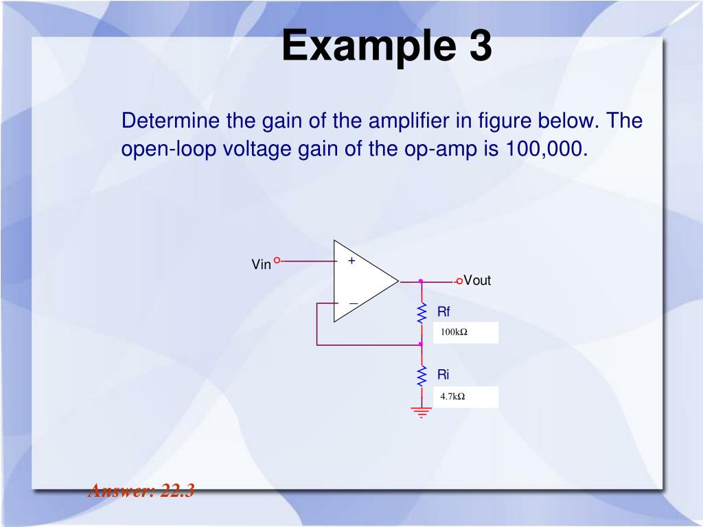 Operational amplifier presentation pro Circuit Diagram