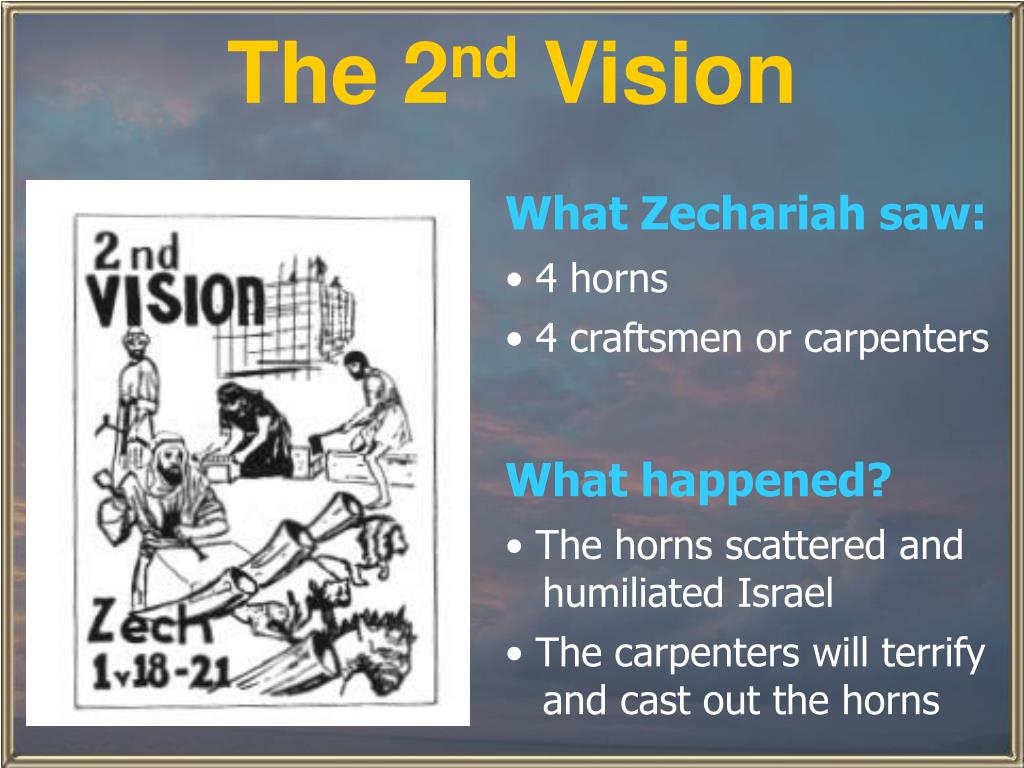 PPT Zechariah’s Night Visions (Zech. 16) PowerPoint Presentation