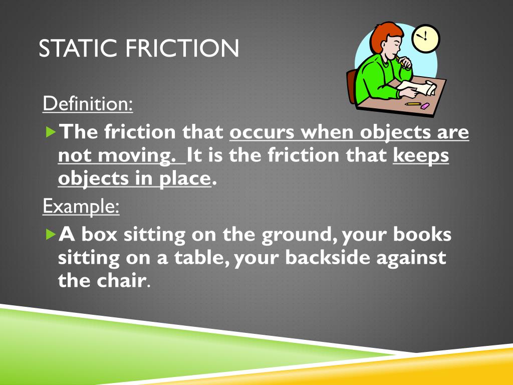 Example Of Static Friction slidedocnow