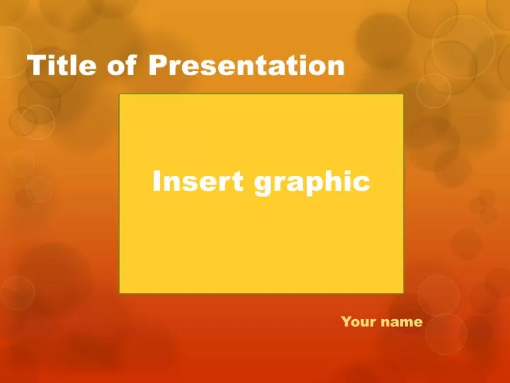 title of presentation n.