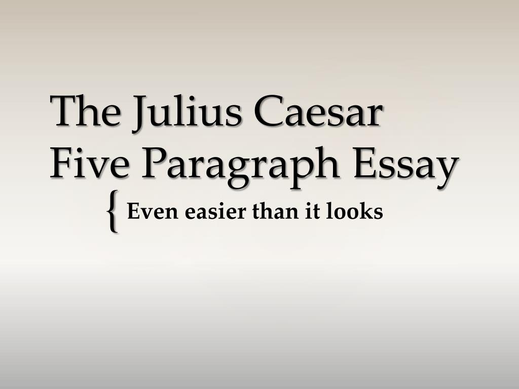 Реферат: Julius Ceasar Essay Research Paper At the