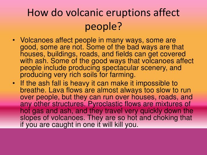 PPT VOLCANIC ERUPTIONS PowerPoint Presentation ID2554561