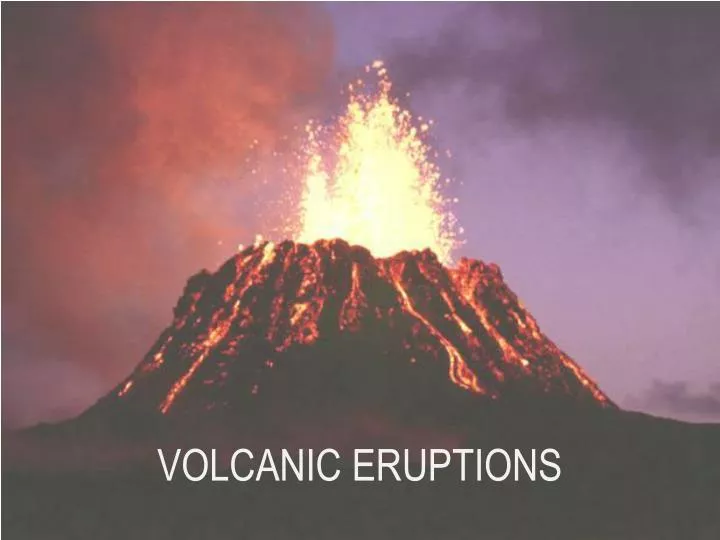 volcanic eruption in an ledc