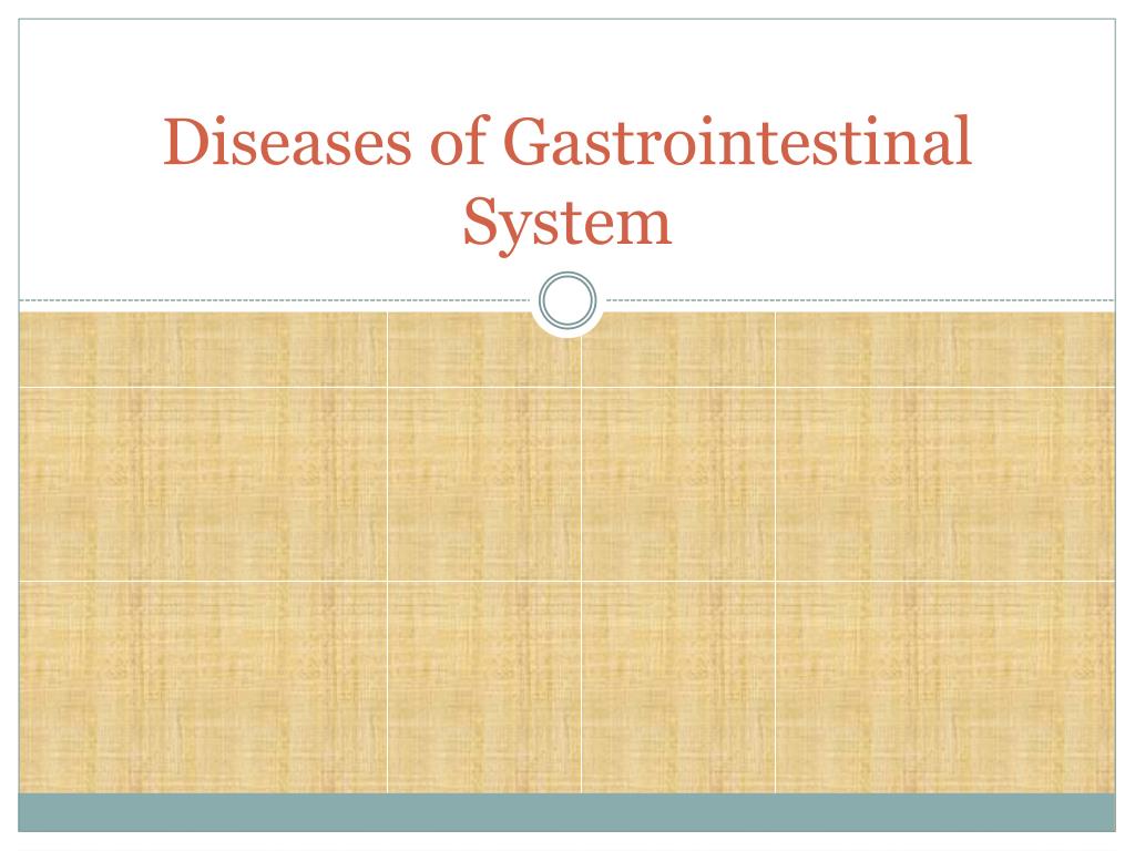 PPT - Gastrointestinal System PowerPoint Presentation, free download ...